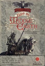War in Middle Earth  - Advertisement Flyer - Front Image