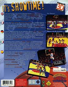 Slam 'N Jam '96 featuring Magic & Kareem - Box - Back Image