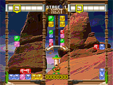 Tecmo Stackers - Screenshot - Gameplay Image