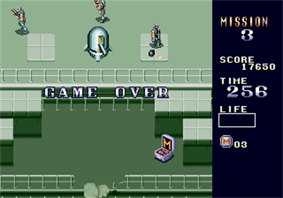 Mercs - Screenshot - Game Over Image