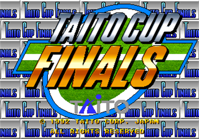 Taito Cup Finals - Screenshot - Game Title Image
