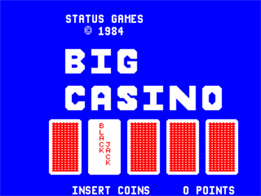 Big Casino - Screenshot - Game Title Image