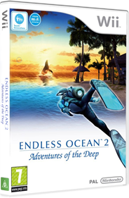 Endless Ocean: Blue World - Box - 3D Image