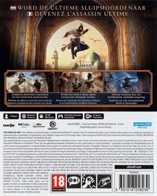Assassin's Creed Mirage - Box - Back Image