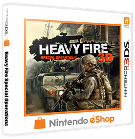 Heavy Fire: Special Operations 3D - Box - 3D Image