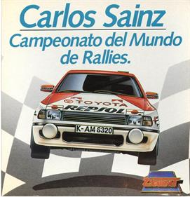 Carlos Sainz: Campeonato del Mundo de Rallies - Box - Front Image