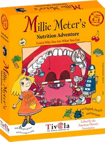 Millie Meter's Nutrition Adventure - Box - 3D Image