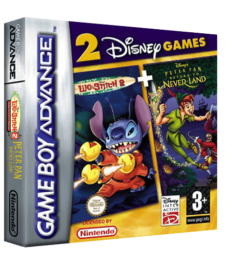 2 Disney Games: Lilo & Stitch 2 / Peter Pan: Return to Neverland