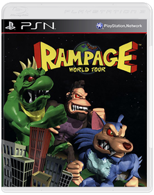 Rampage World Tour - Box - Front - Reconstructed Image