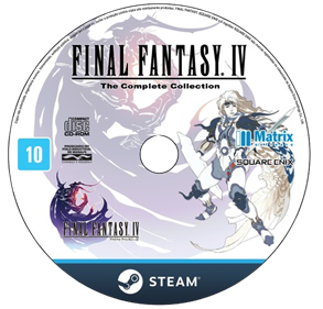 Final Fantasy IV (3D Remake) - Fanart - Disc Image