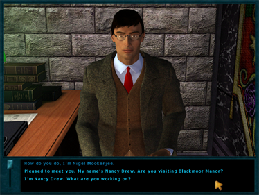 Nancy Drew: Curse of Blackmoor Manor - Screenshot - Gameplay Image