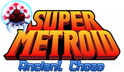 Super Metroid: Ancient Chozo - Clear Logo Image