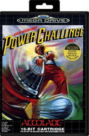 Jack Nicklaus' Power Challenge Golf - Box - Front - Reconstructed Image