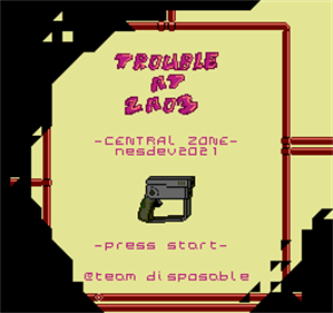 Trouble at 2A03 - Screenshot - Game Title Image