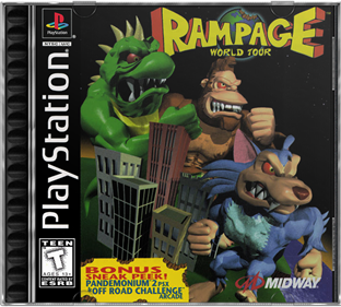 Rampage World Tour - Box - Front - Reconstructed Image