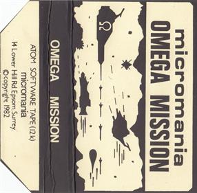Omega Mission - Fanart - Box - Front Image
