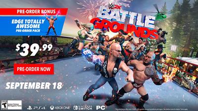 WWE 2K Battlegrounds - Advertisement Flyer - Front Image