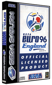 UEFA Euro 96 England - Box - 3D Image