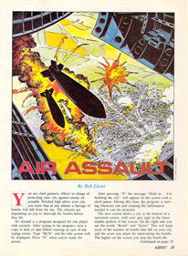 Air Assault - Advertisement Flyer - Front Image