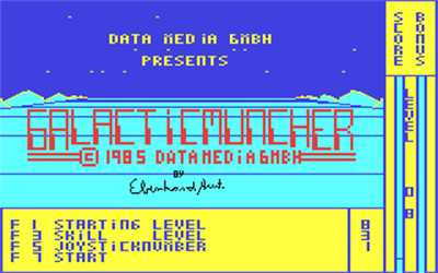 Galactic Muncher - Screenshot - Game Title Image