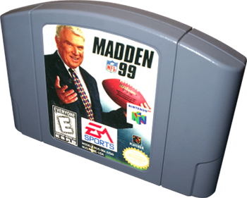 Madden NFL 99 - Cart - 3D Image