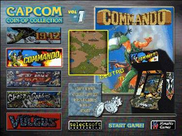 Capcom Coin-Op Collection: Volume 1 - Screenshot - Game Select Image