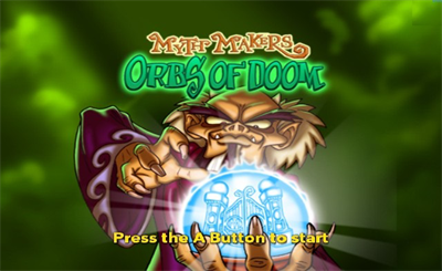 Myth Makers: Orbs of Doom - Screenshot - Game Title Image