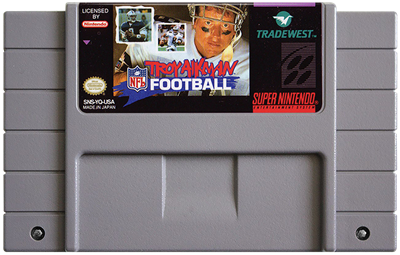 Troy Aikman NFL Football - Fanart - Cart - Front Image