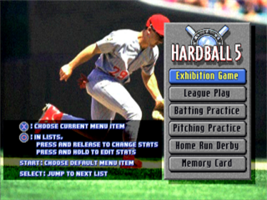 HardBall 5 - Screenshot - Game Title Image