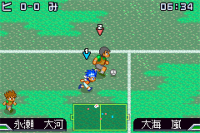 Yuujou no Victory Goal 4v4 Arashi: Get the Goal! - Screenshot - Gameplay Image