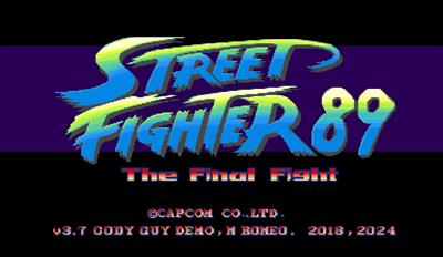 Street Fighter '89: The Final Fight - Screenshot - Game Title Image