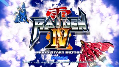 Raiden IV - Screenshot - Game Title Image