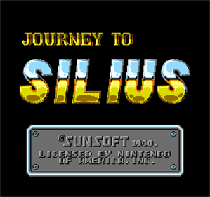 Journey to Silius - Screenshot - Game Title Image