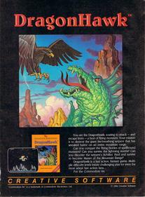 DragonHawk - Advertisement Flyer - Front Image