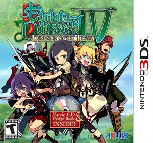 Etrian Odyssey IV: Legends of the Titan - Box - Front Image