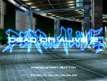 Dead or Alive 2 Limited Edition - Screenshot - Game Title Image