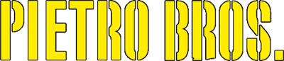 Pietro Bros - Clear Logo Image