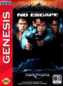 No Escape - Box - Front - Reconstructed Image