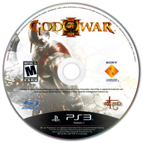 God of War III - Disc Image