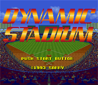 Dynamic Stadium - Screenshot - Game Title Image