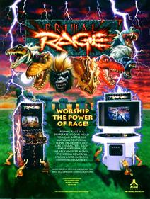 Primal Rage - Advertisement Flyer - Back Image