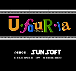 Ufouria: The Saga - Screenshot - Game Title Image