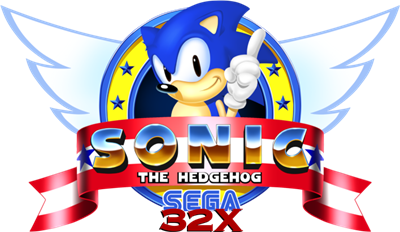 Sonic the Hedgehog 32X - Clear Logo Image