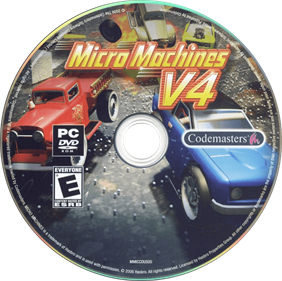 Micro Machines V4 - Disc Image