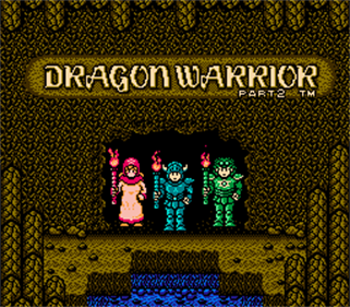 Dragon Warrior II - Screenshot - Game Title Image