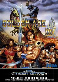 Golden Axe III - Fanart - Box - Front Image