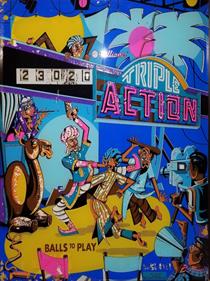 Triple Action - Arcade - Marquee Image
