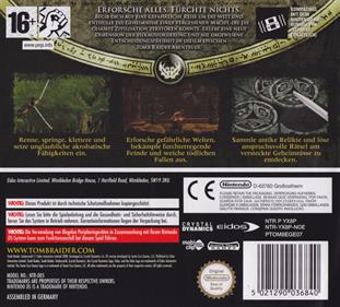 Tomb Raider: Underworld - Box - Back Image