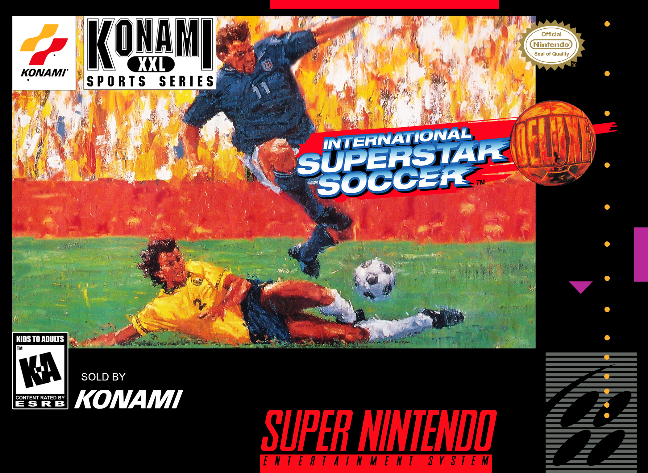 International Superstar Soccer Deluxe (1995), SNES Game