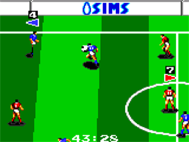 Tengen World Cup Soccer - Screenshot - Gameplay Image